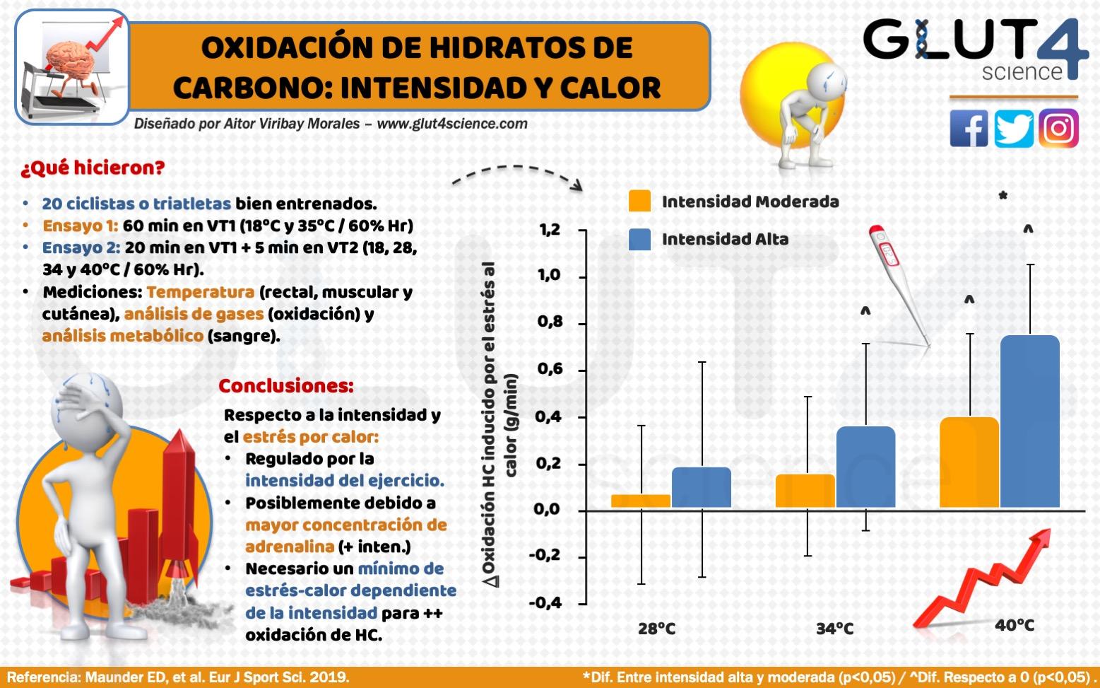Efectos del calor en la oxidación de HC